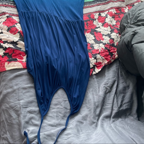 Young, fabulous and broke modal dip dyed halter jumpsuit - Picture 6 of 11